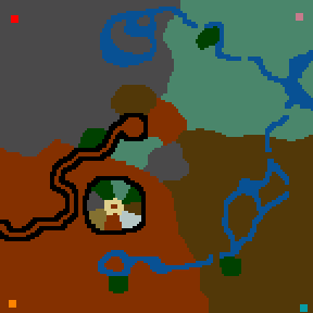 Underground minimap of Vanadia's Ruler