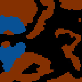 Underground minimap of Victory or Death**
