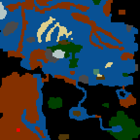 Underground minimap of Vindalia