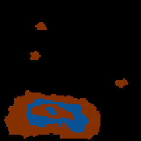 Underground minimap of Vojvodina