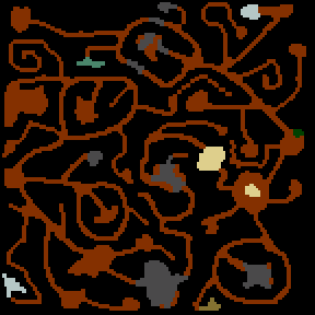 Underground minimap of Voodoo!