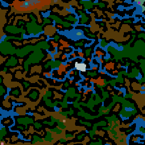 Underground minimap of W dolinie rzeki Daggerwyn
