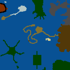 Underground minimap of W pogoni za Kakało