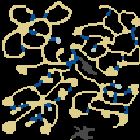 Underground minimap of W pustyni i w puszczy
