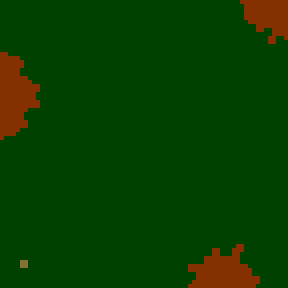 Surface minimap of W5. Лесные недруги.