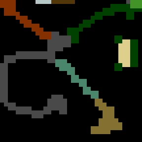 Underground minimap of Walk With Pet 3.0