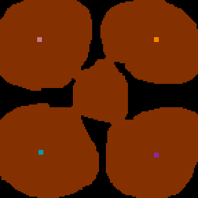 Underground minimap of Wally's World