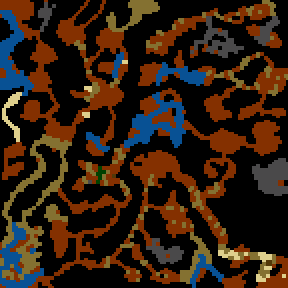Underground minimap of War Of Legions