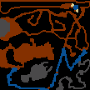 Underground minimap of War of the Magi