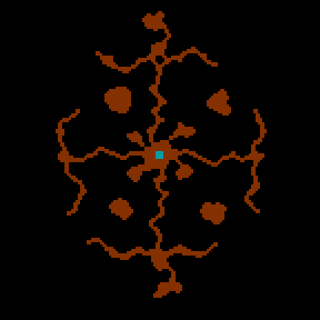 Underground minimap of War of the Mighty
