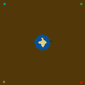 Underground minimap of War of the Mighty