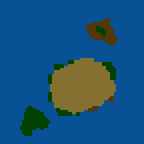 Surface minimap of War Underneath