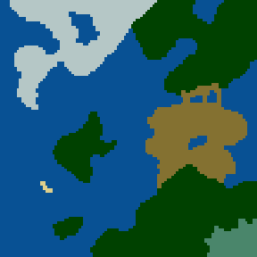 Surface minimap of Warcraft