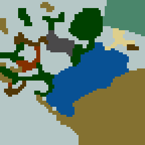 Surface minimap of Warcraft3 тема: ярость героя