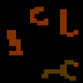 Underground minimap of Warlocked