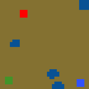 Surface minimap of Wasteland Warriors