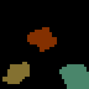 Underground minimap of Wasteland Warriors