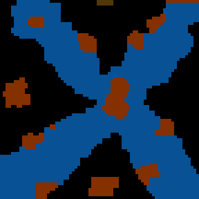 Underground minimap of Water Cross