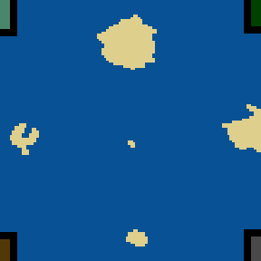 Underground minimap of Waterworld