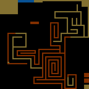 Underground minimap of Way to Glory
