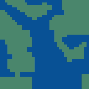 Underground minimap of Wetlands