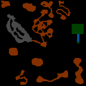 Underground minimap of When Gods wake up