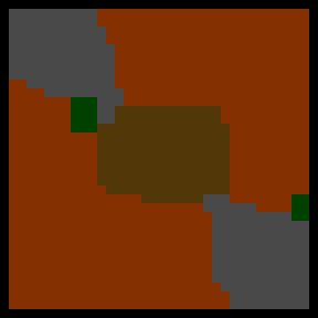 Underground minimap of Whistler Hills