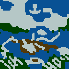Surface minimap of White Wizard
