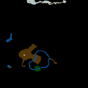 Underground minimap of Wiedźmin