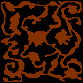 Underground minimap of Wilderness and Caves