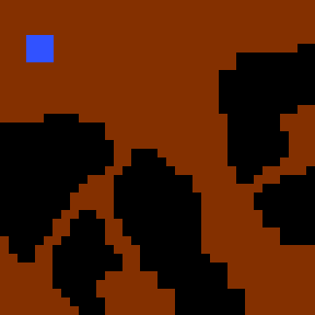 Underground minimap of Wizard's Duel
