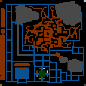 Underground minimap of Władca Pierścieni