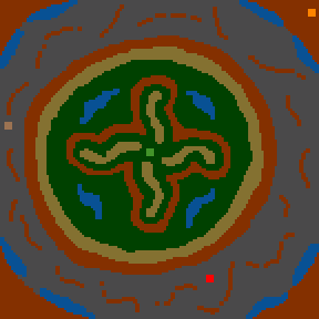 Underground minimap of Wojownicy Swiatow