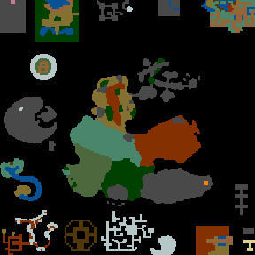 Underground minimap of World of Warcraft 1.7 FFA