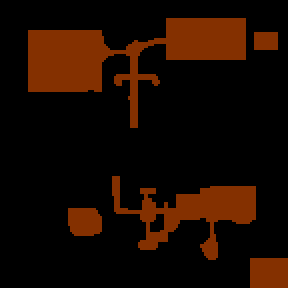 Underground minimap of Wryce Clan