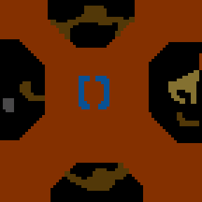 Underground minimap of X's and Allies