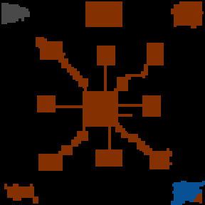 Underground minimap of Xenosha