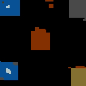 Underground minimap of Y Ddraig Goch