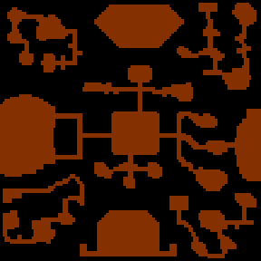 Underground minimap of Zaginiona Kraina