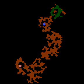 Underground minimap of Zagłada Śródziemia