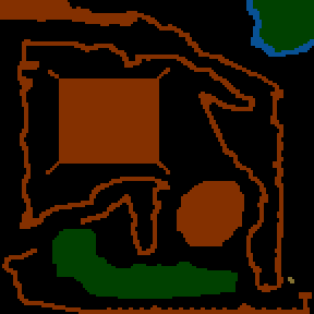 Underground minimap of Zająć Dżunglę.