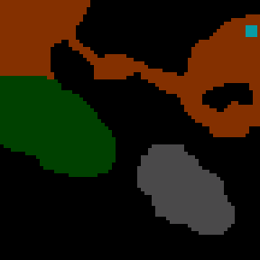 Underground minimap of Zamęt wojenny
