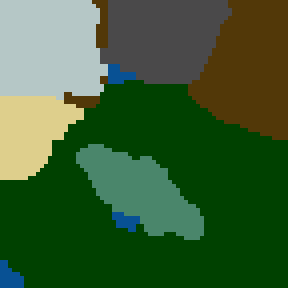 Surface minimap of Zdobyć Khanduras - Lighton