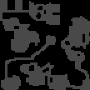 Underground minimap of Zdobyć Piekło