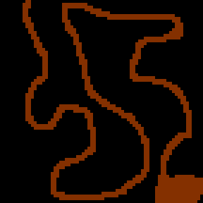Underground minimap of Zelda