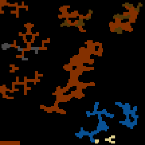 Underground minimap of Złoto wśród Płomieni